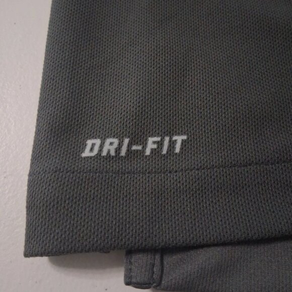 Nike Tennessee Titans Polo Shirt Mens Medium Dri-Fit NFL Equipment Gray Training - Picture 7 of 10